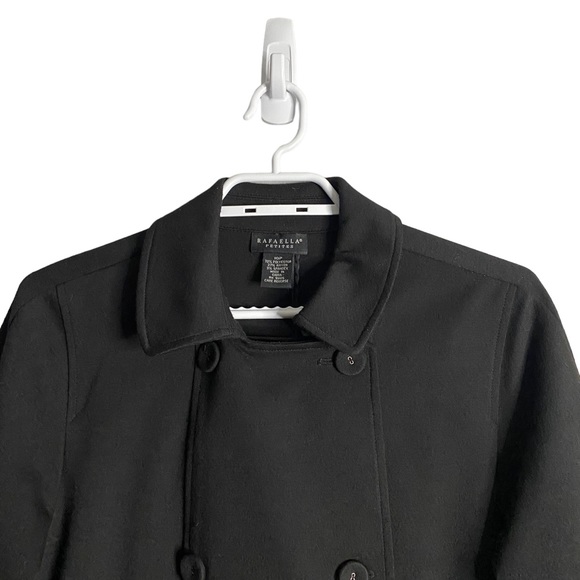 Rafaella Petites Women's Black Button Blazer Jacket - Picture 2 of 7